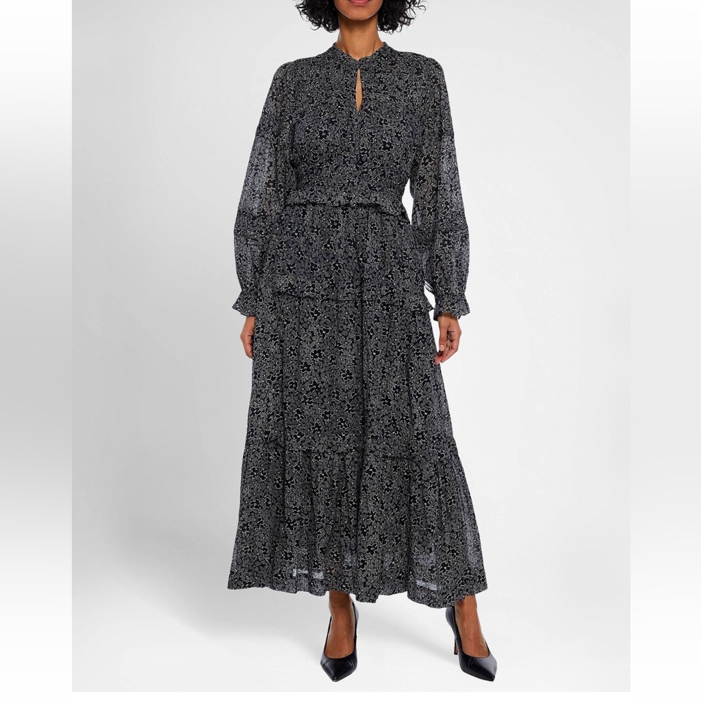 Isabel Marant Floral Black Dress